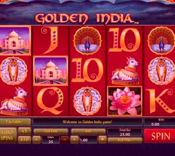 Golden India slot machine