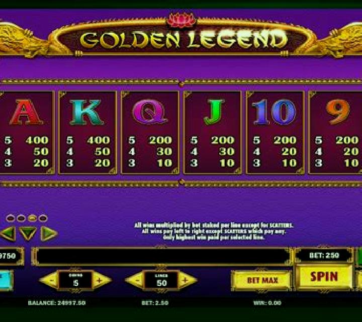 Golden Legend (Play n Go) online slot