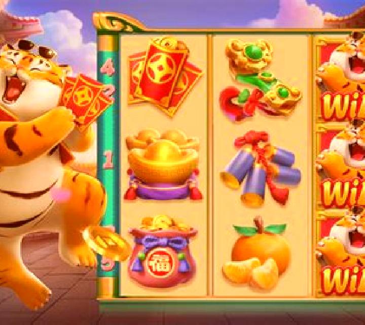 Golden Lotus (Red Tiger) slot machine