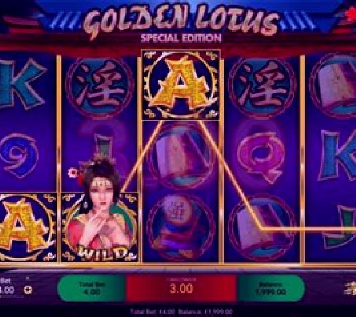 Golden Lotus SE slot machine