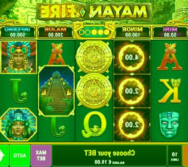 Golden Mayan slot machine