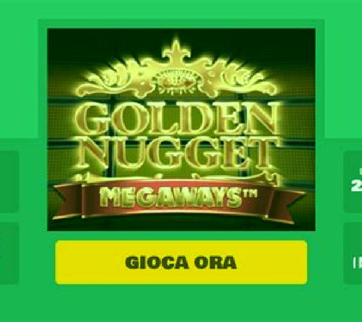 Golden Nugget Megaways slot machine