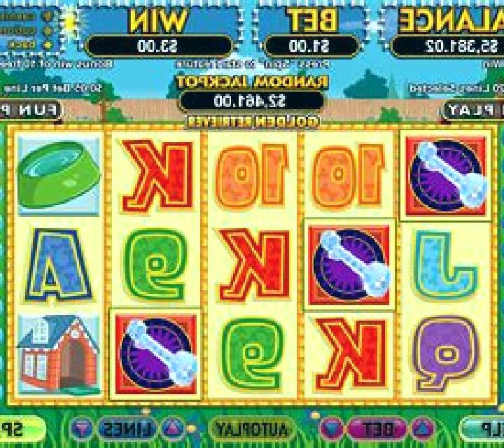 Golden Retriever slot machine