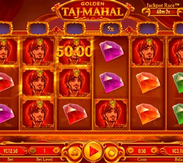 Golden Taj Mahal slot game