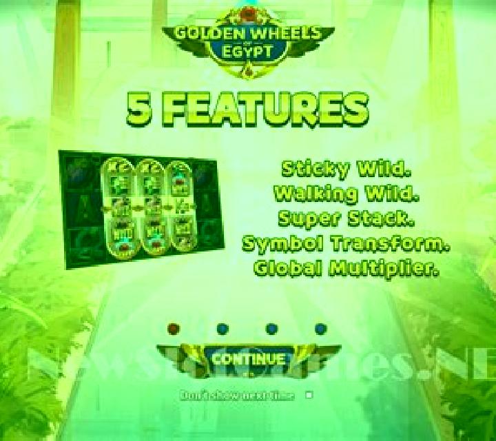 Golden Wheels of Egypt slot