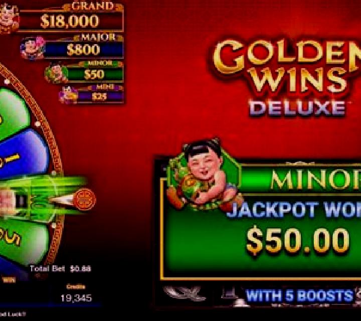 Golden Wins Deluxe slot game