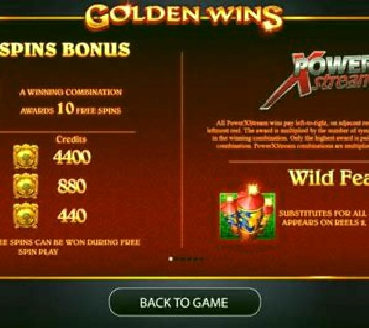 Golden Wins online slot
