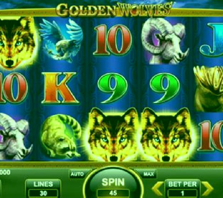 Golden Wolves slot machine