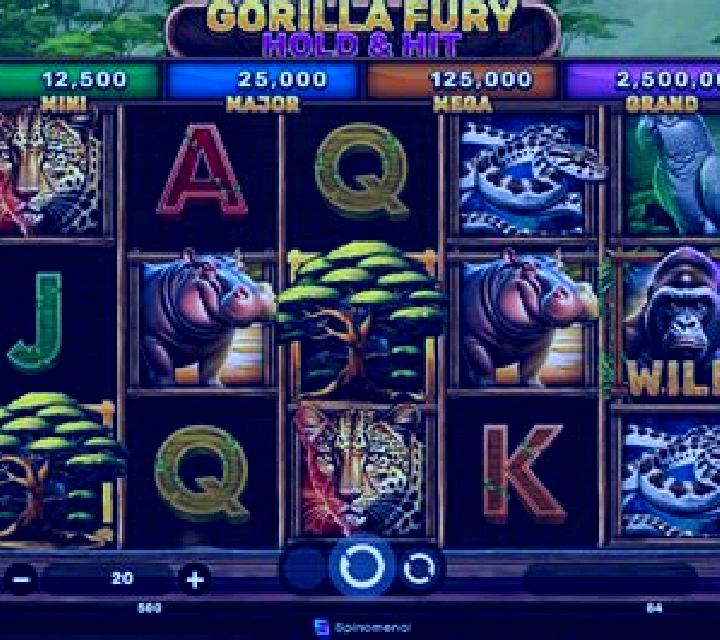 Gorilla Fury Hold & Hit slot game