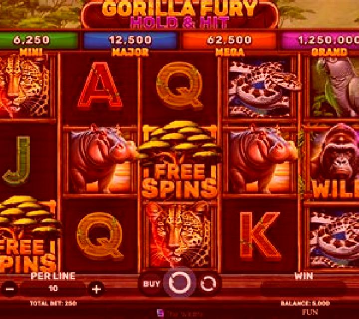 Gorilla Fury Hold & Hit slot machine