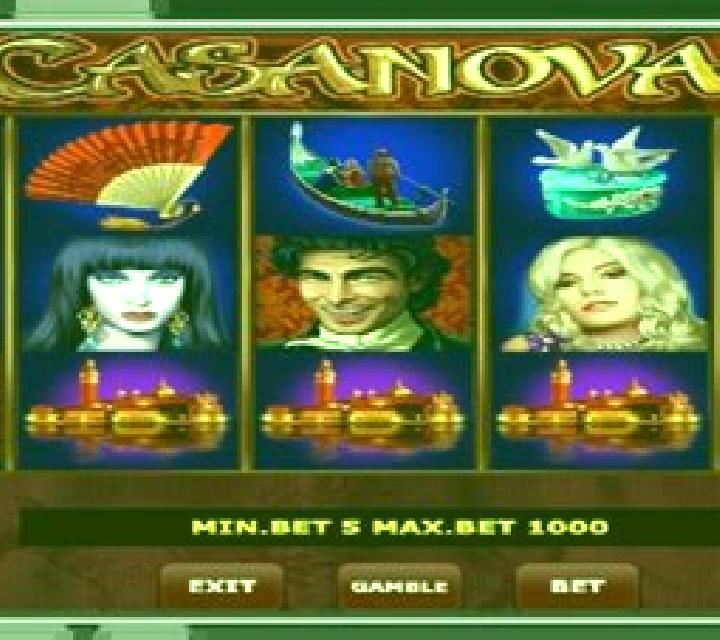Grand Casanova slot machine