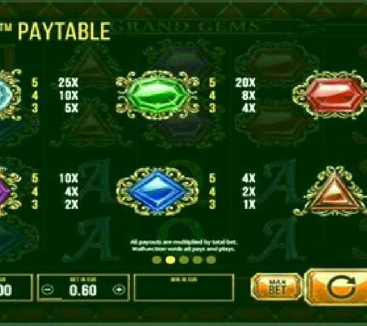 Grand Gems (SYNOT) online slot