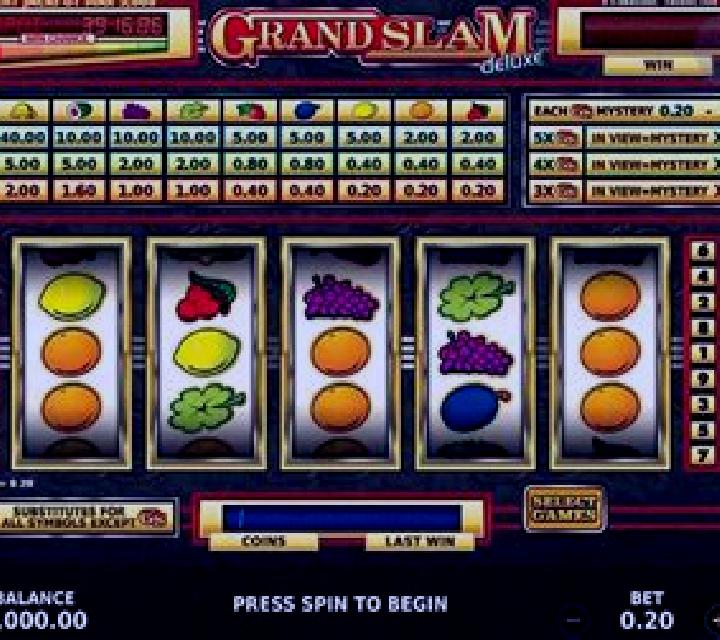 Grand Slam Deluxe slot game