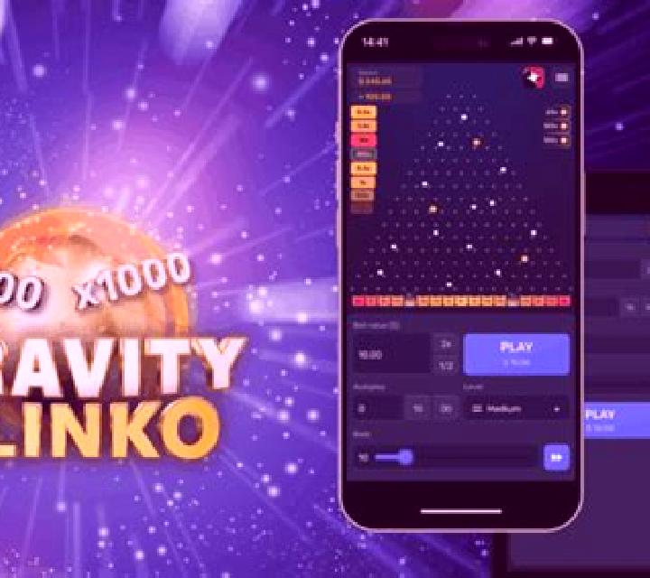 Gravity Plinko slot machine