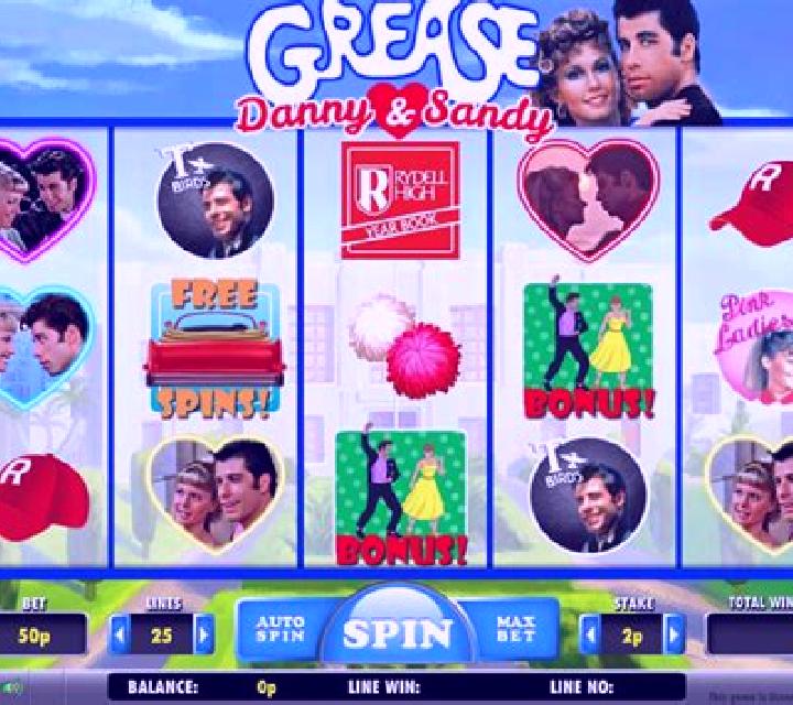 Grease slot machine