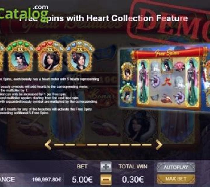 Great Beautiies Of China slot