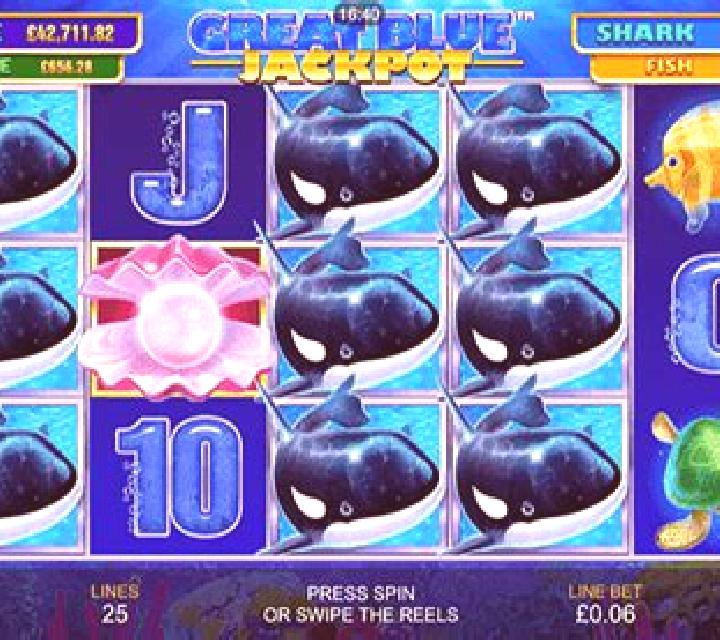 Great Blue Jackpot (Playtech) online slot