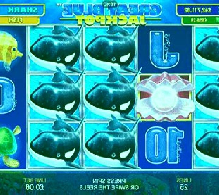 Great Blue Jackpot (Playtech) slot machine