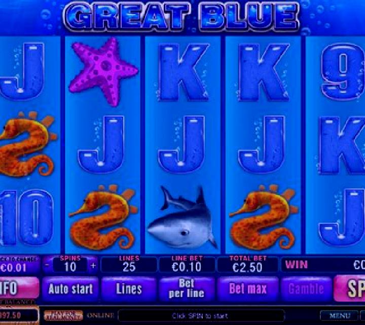 Great Blue (Playtech) online slot