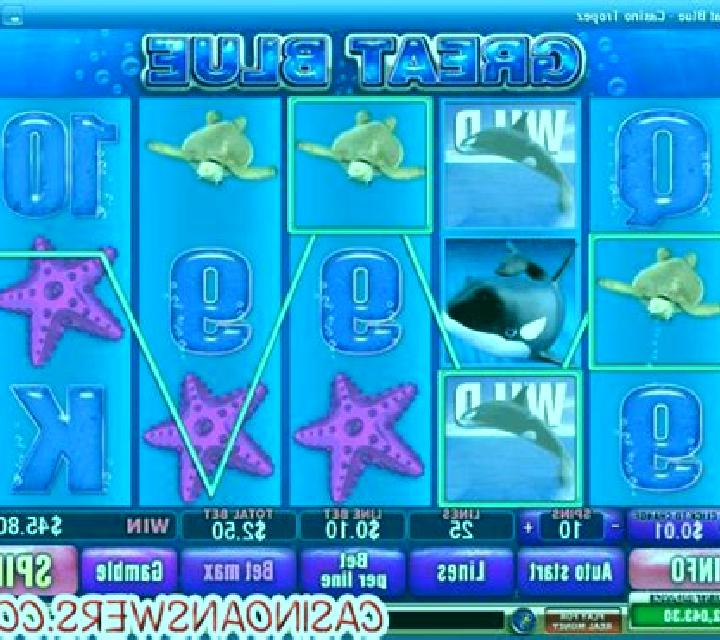Great Blue (Playtech) slot machine