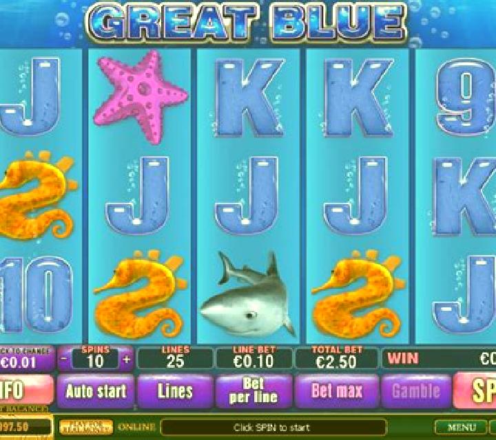 Great Blue (Playtech) slot