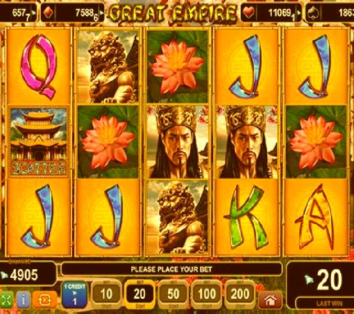 Great Empire slot machine