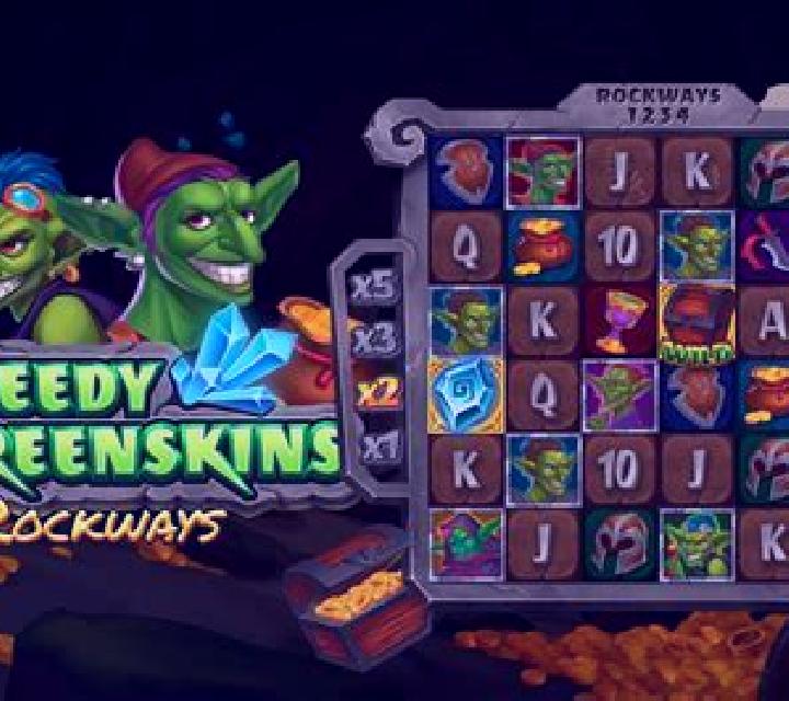 Greedy Greenskins Rockways slot machine