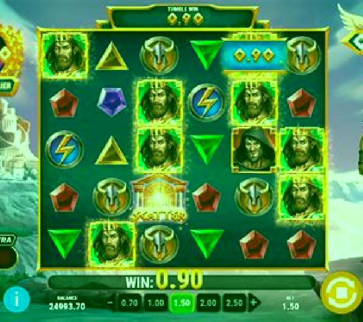 Greek Gods (Red Rake) slot machine