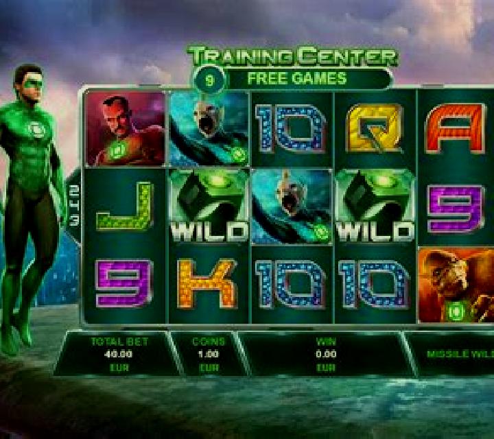 Green Lantern (Playtech) slot game