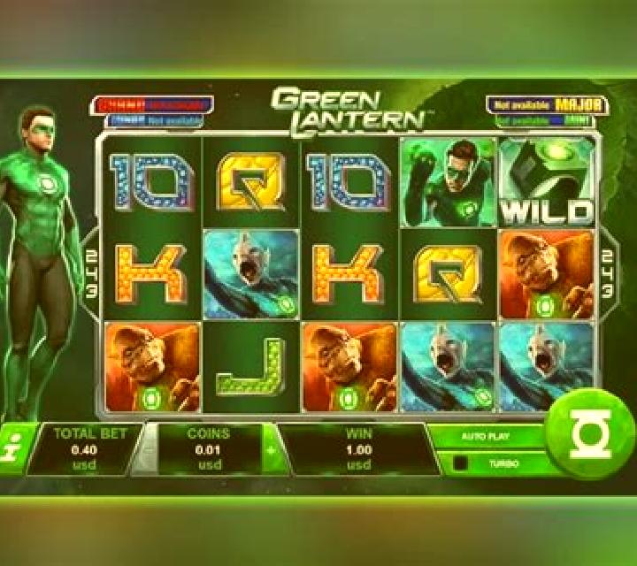 Green Lantern (Playtech) slot