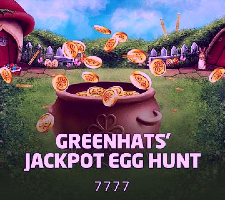 Greenhats Jackpot Egg Hunt slot game