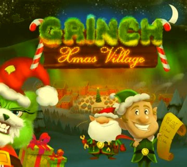 Grinch Xmas Village slot game