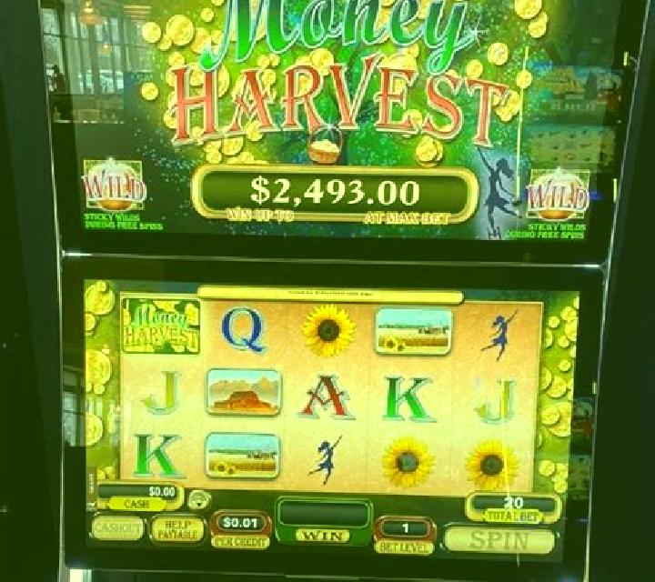 Grinning Harvest slot machine