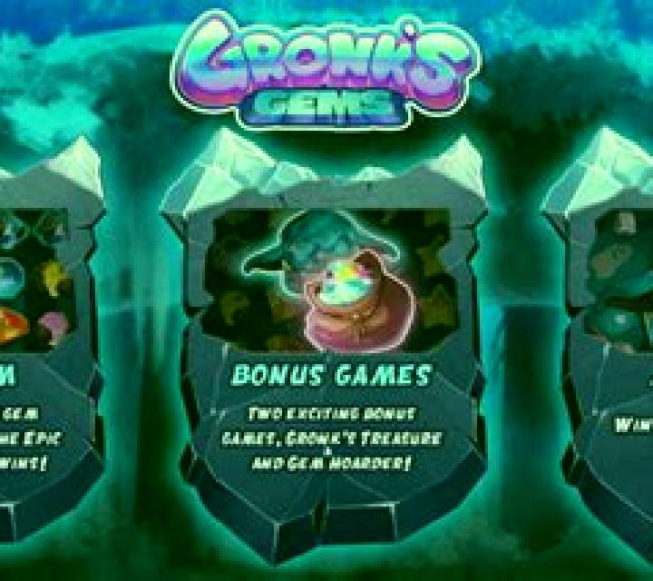 Gronk’s Gems slot game