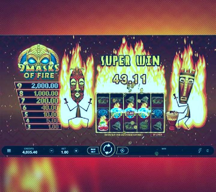 Gslot Queen of Fire online slot