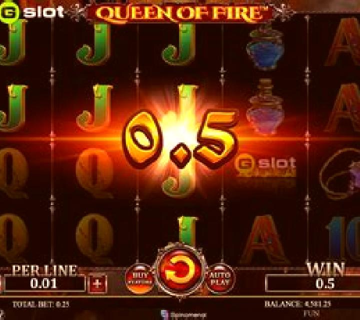Gslot Queen of Fire slot