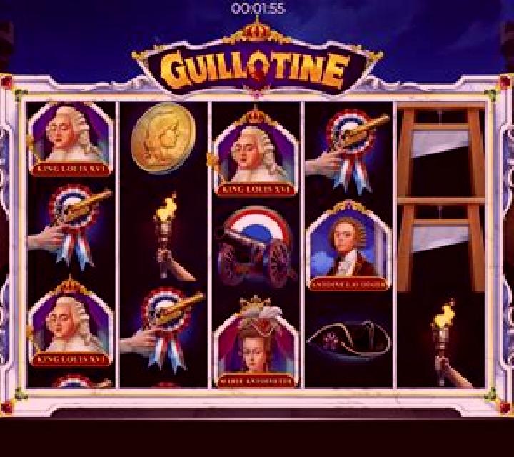 Guillotine slot game