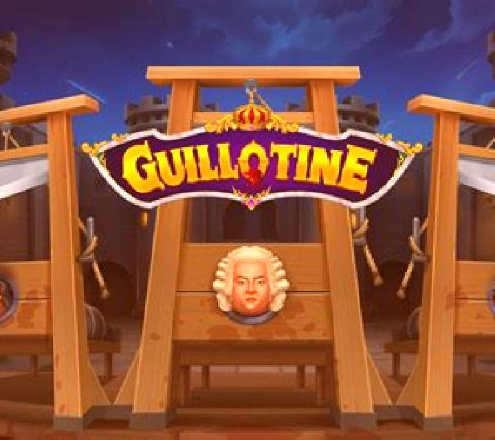 Guillotine slot machine