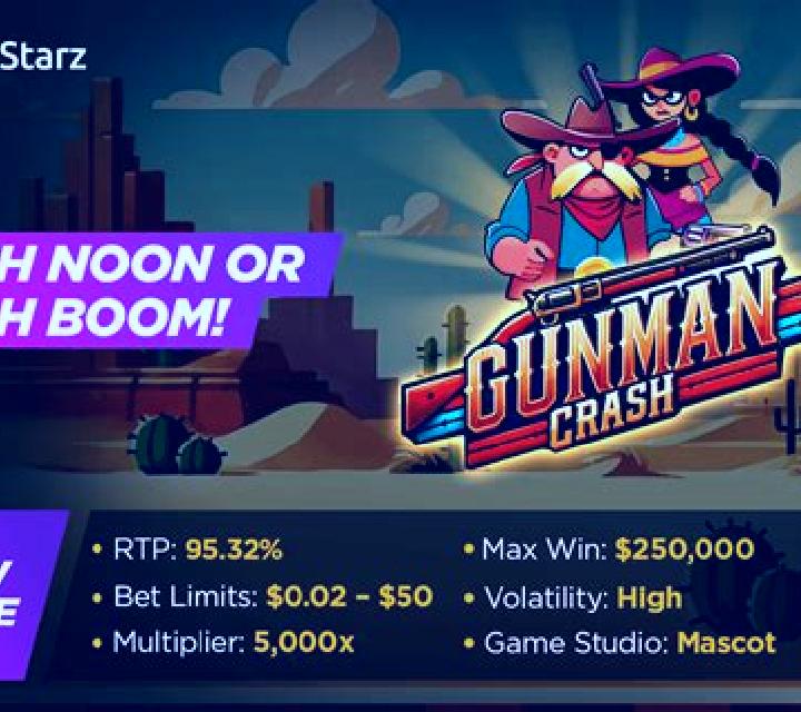 Gunman Crash slot game