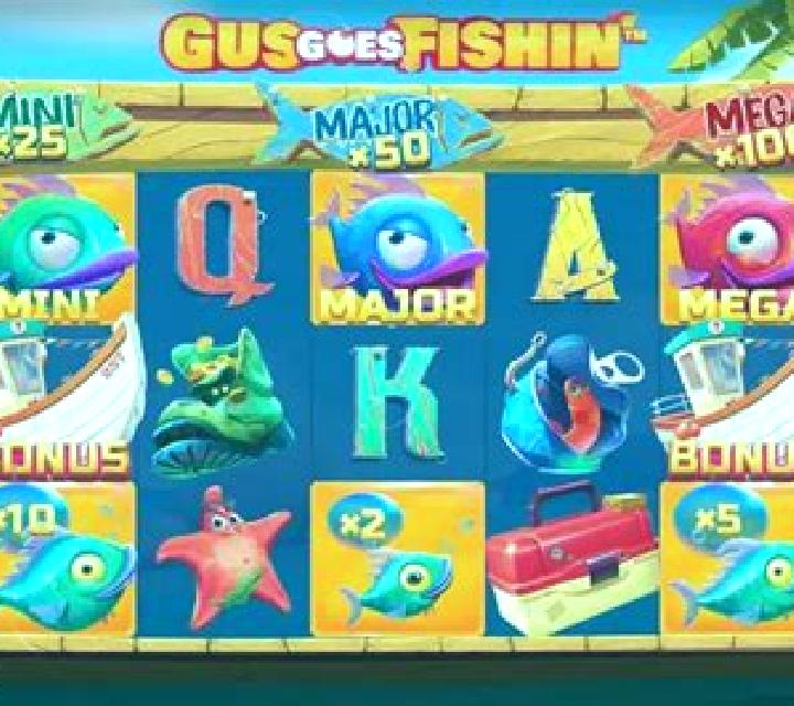 Gus Goes Fishin’ slot game