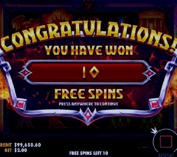 Hades Infernal Blaze slot machine