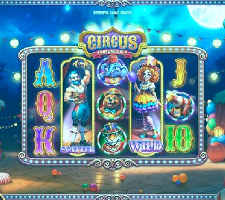 Halloween Circus slot game