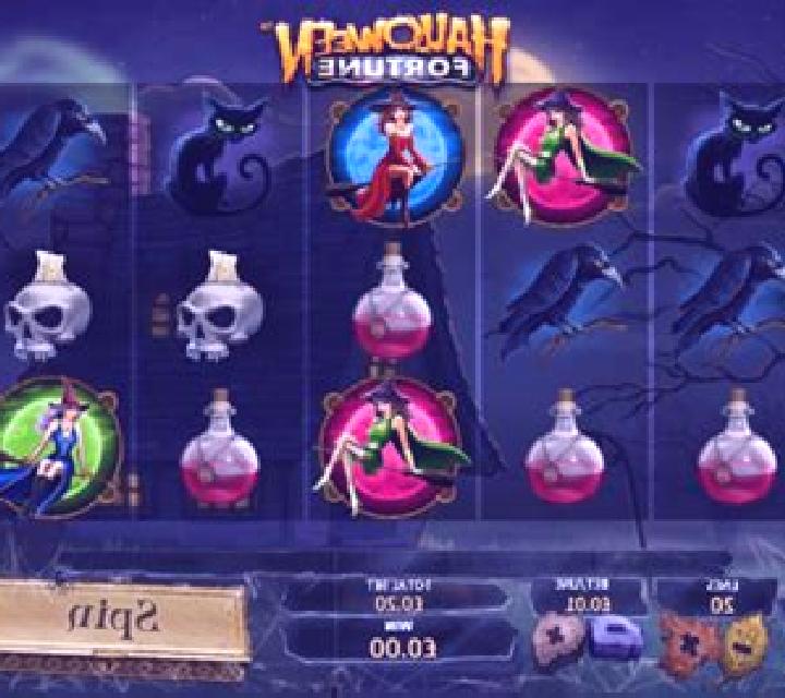 Halloween Fortune Scratch slot game