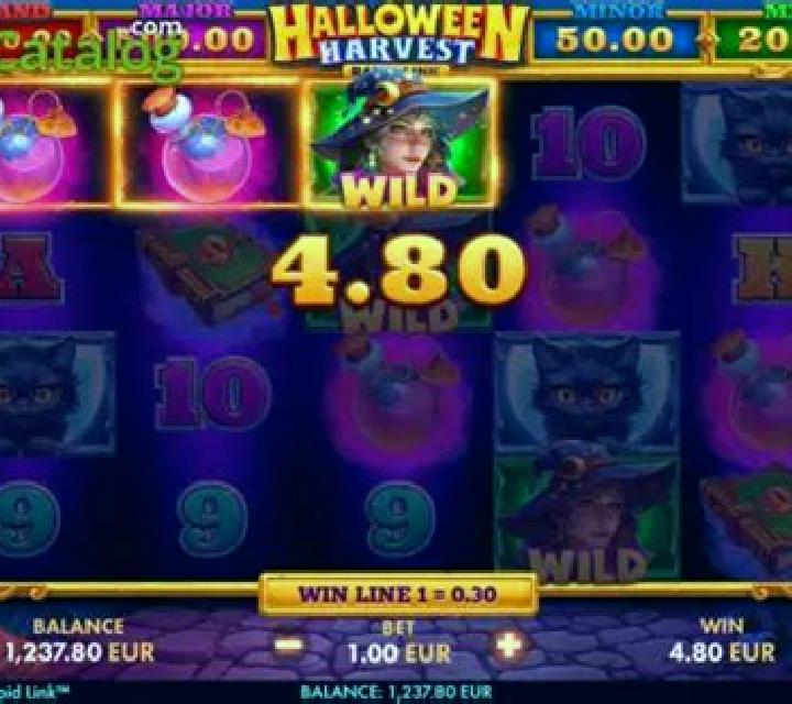 Halloween Harvest: Rapid Link slot