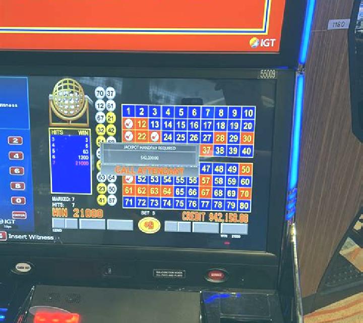 Halloween Keno slot game