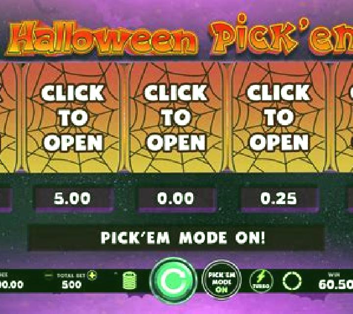 Halloween Pick em online slot