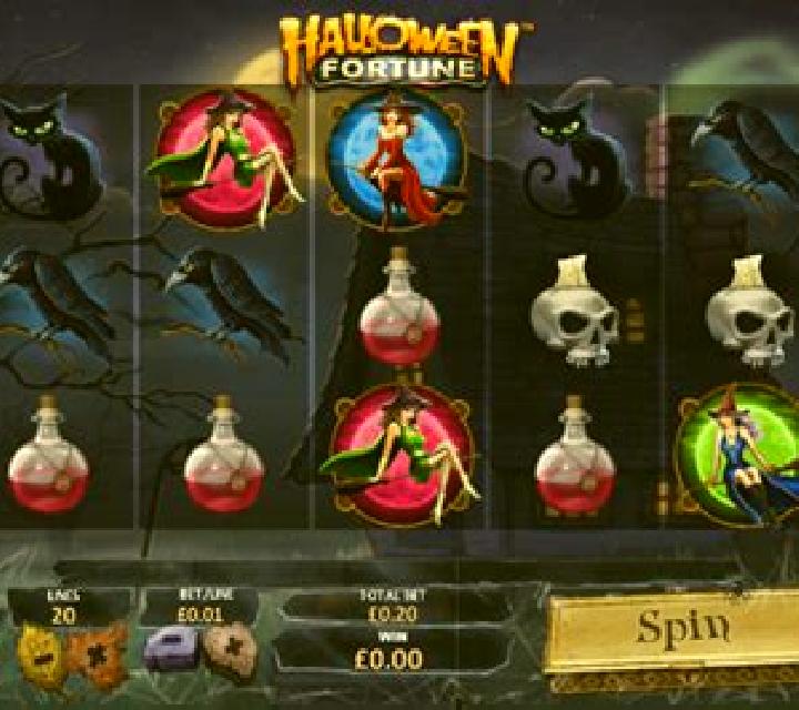 Halloween slot game