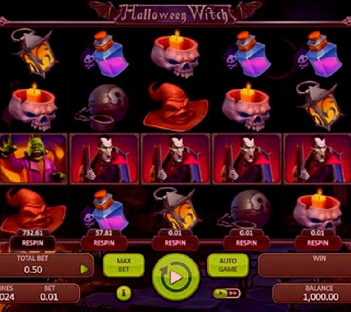 Halloween Witch slot