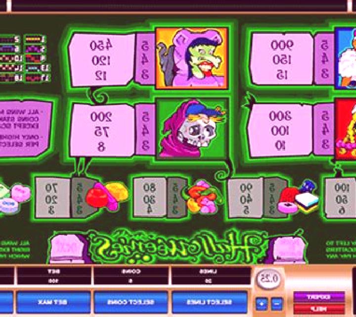 Halloweenies slot game