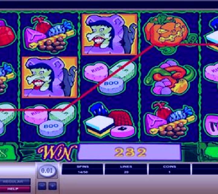 Halloweenies slot machine